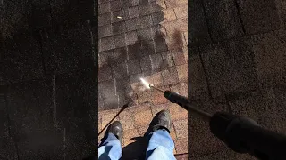 Pressure washing Roof ￼