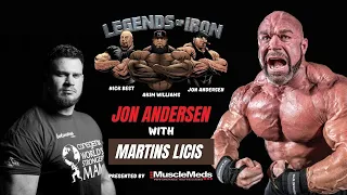 Jon Andersen and the Worlds Strongest Man Champion, Martins Licis [Legends of Iron Episode 2]