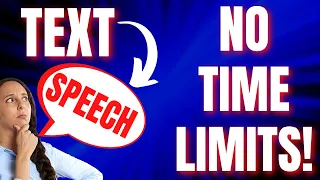 Text To Speech Converter In Windows 10 | FREE With No Time Limits | Text To Audio Converter