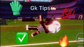 Tps Ultimate Soccer: Goalkeeper Tips(Mobile)