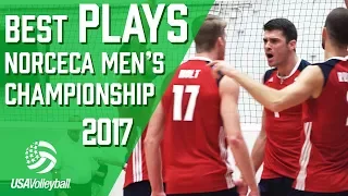 Best Plays from NORCECA Men's Championship 2017 | USA Volleyball