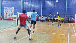 NAZEER KAVIN vs GANESH PRASANTH SASI KUMAR Men Doubles Quaterfinals Salem Badminton Tournament 2021