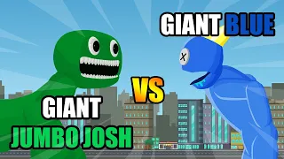 Giant Jumbo Josh vs Giant Blue | Creepy Giants Tournament | Monster Animation