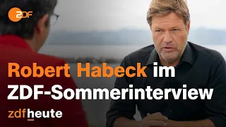 Habeck fordert mehr Rechte für Geimpfte | ZDF-Sommerinterview