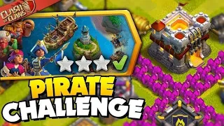 Pirate Challenge | Easy 3 star | New Clash of Clans Challenge (Clash of Clans)