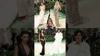 Let’s talk about all the Kardashian - Jenner Looks at the #metgala2024 🤍 #kardashians #jenners