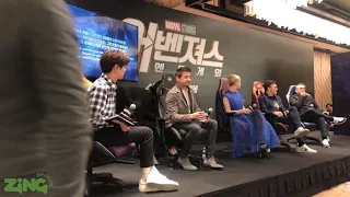 Avengers Endgame Meet & Greet with the cast! | Jeremy Renner, Brie Larson & The Russo Brothers!