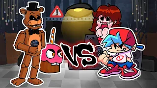 FNAF 2 Stage in Friday Night Funkin' (Feat. Freddy & Cupcake)