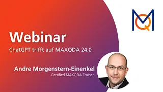 Webinar: AI Assist – ChatGPT trifft auf MAXQDA 24.0