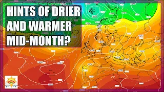 Ten Day Forecast: Unsettled Next Week - Hints Of Something Drier And Warmer Mid-Month?