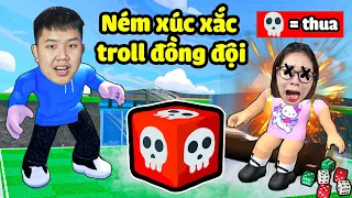 Ném xúc xắc theo lượt nhận thử thách siêu khó! bqThanh và Ốc Ai May Mắn, Ai Đen Đủi ???