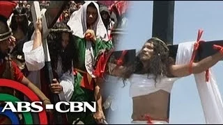 Good Friday crucifixion rites in Pampanga