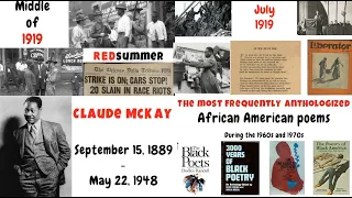 The circulation of Claude McKay's "If We Must Die"