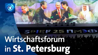 Suche nach Perspektiven: Russland lädt zum Wirtschaftsforum nach St. Petersburg