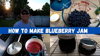 How To Make Blueberry Jam || Small Batch Recipe Using 3 Ingredients!!