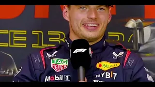 Max Verstappen on Oscar Piastri taking the lead from him in the Sprint Race at the #belgiangp