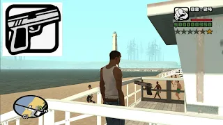 How to get the Pistol in Santa Maria Beach at the beginning of the game - GTA San Andreas