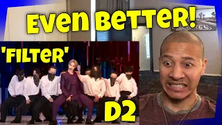 BTS MAP OF THE SOUL ON:E CONCERT - JIMIN "FILTER" FULL HD PERFORMANCE D-2 (REACTION)