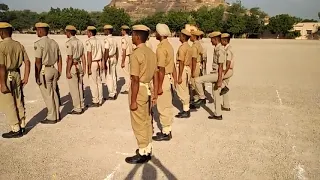 Guard Mounting drill - Rajasthan police ||RPTC JODHPUR Guard mounting drill demo