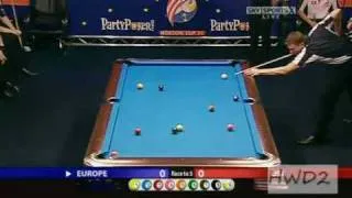 Mosconi Cup 2008 - Day 1 Match 1 - Team Europe vs Team USA 1/7