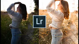 How to edit golden hour portraits: Lightroom mobile tutorial