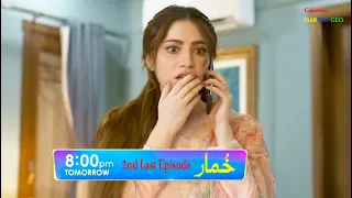 Khumar 2nd Last Episode | Friday at 8:00 PM only on Har Pal Geo | Khumar 49 promo