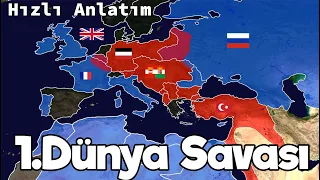 I. Dünya Savaşı - Haritalı Hızlı Anlatım - Tek Part