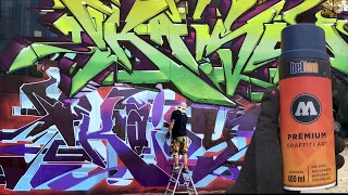 PAINTING 6 FRESH STYLES WITH MOLOTOW PREMIUM!