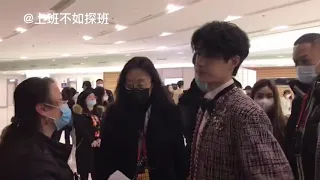 20201220 Wang Yibo red carpet backstage!!