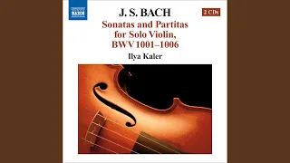 Violin Partita No. 2 in D Minor, BWV 1004: IV. Giga