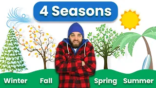 Learn the 4 Seasons | spring, summer, winter, fall