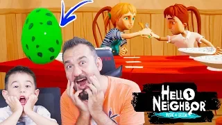 ÇİRKİN KUŞUN YUMURTASINI ÇALDIK! SALDIRDI! | HELLO NEIGHBOR HIDE AND SEEK #2