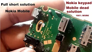 Nokia mobile shot problem | full short solution nokia mobile | Nokia keypad mobile dead solution