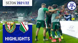 Śląsk Wrocław - Legia Warszawa 1:0 | SKRÓT | Ekstraklasa 2021/22 | 7. Kolejka