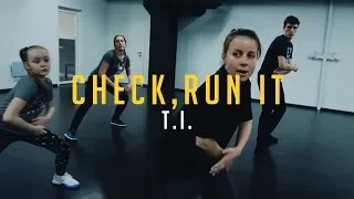 T.I. - CHECK, RUN IT | Choreo by SVETA TURBAN | beginners group | "Этаж Larry"