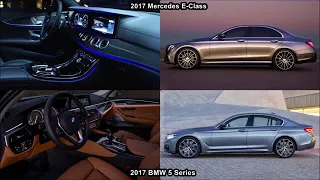 2017 BMW 5 Series Vs 2017 Mercedes E-Class