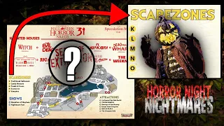 Halloween Horror Nights 31 Speculation Map | Universal Orlando | All Scare Zones, New Houses & More