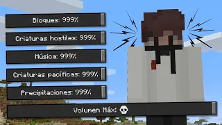 MINECRAFT pero con SONIDOS EXTRA FUERTES