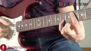 Lost Frequencies Style - Are You With Me guitar lesson tutorial how to play