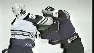 Francis Lessard vs Dave Morissette AHL Oct 19/99