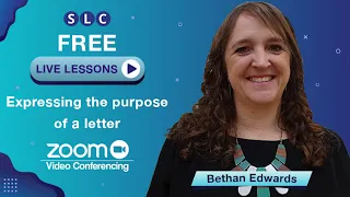 OET LIVE LESSON | OET Writing - Expressing the purpose of a letter