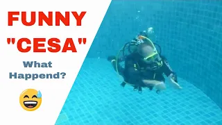 PADI Dive Instructor Tries To Teach The Cesa - So Funny What Happens Next on this IDC