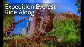 Expedition Everest Front Seat Ride on Disney's Animal Kingdom HD POV 60 FPS