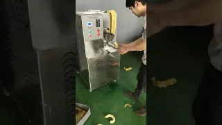 Ice Cream Corn Stick Bar Extruder in Testing