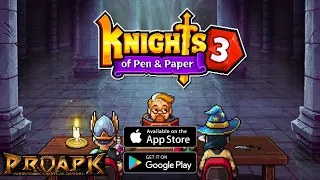 Knights of Pen and Paper 3 Gameplay Android / iOS