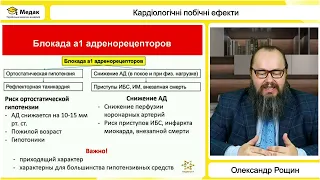 Кардиологические побочные эффекты психотропных препаратов | Александр Рощин, Киев