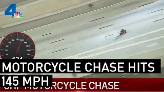 High-Speed Motorcycle Chase Tops 140 mph on SoCal Freeways | NBCLA