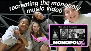 RECREATING THE 'MONOPOLY' MUSIC VIDEO By Ariana Grande & Victoria Monét