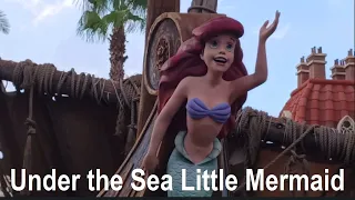 Under the Sea Little Mermaid Full Ride Disney World Magic Kingdom Orlando Florida