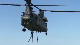 Chinook In Action # World's Fastest Military Helicopter # Delivering !!!